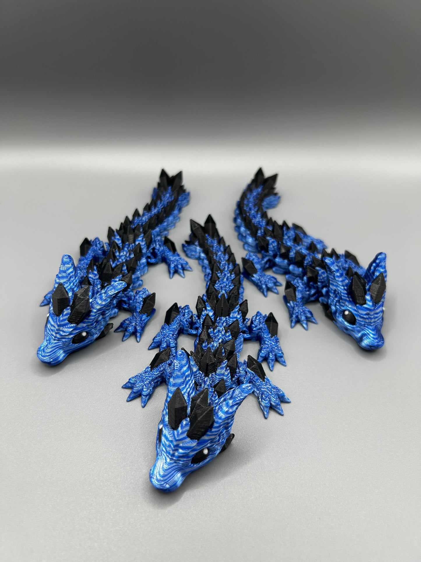 Baby Wolf Dragon with Crystal Dragon Egg