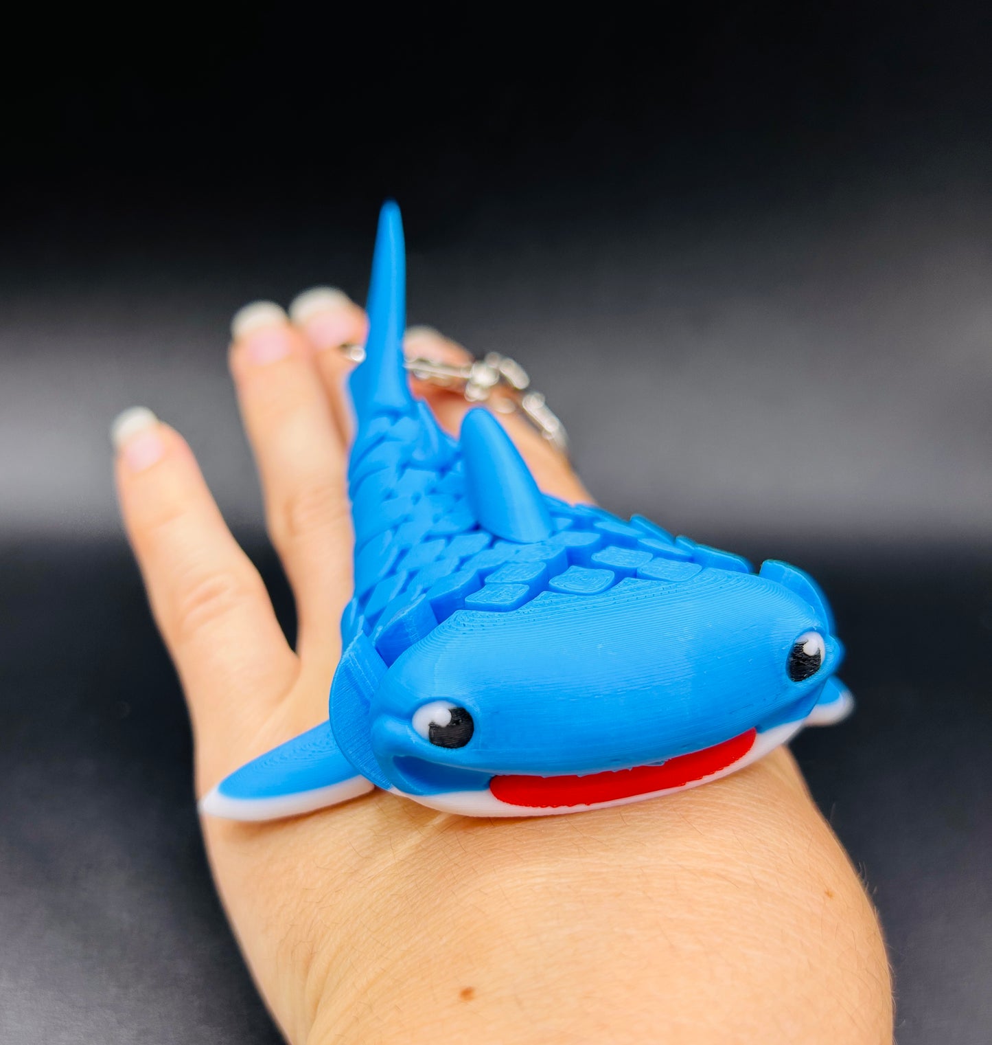 Mark, the Whale Shark Keyring & Fidget Toy