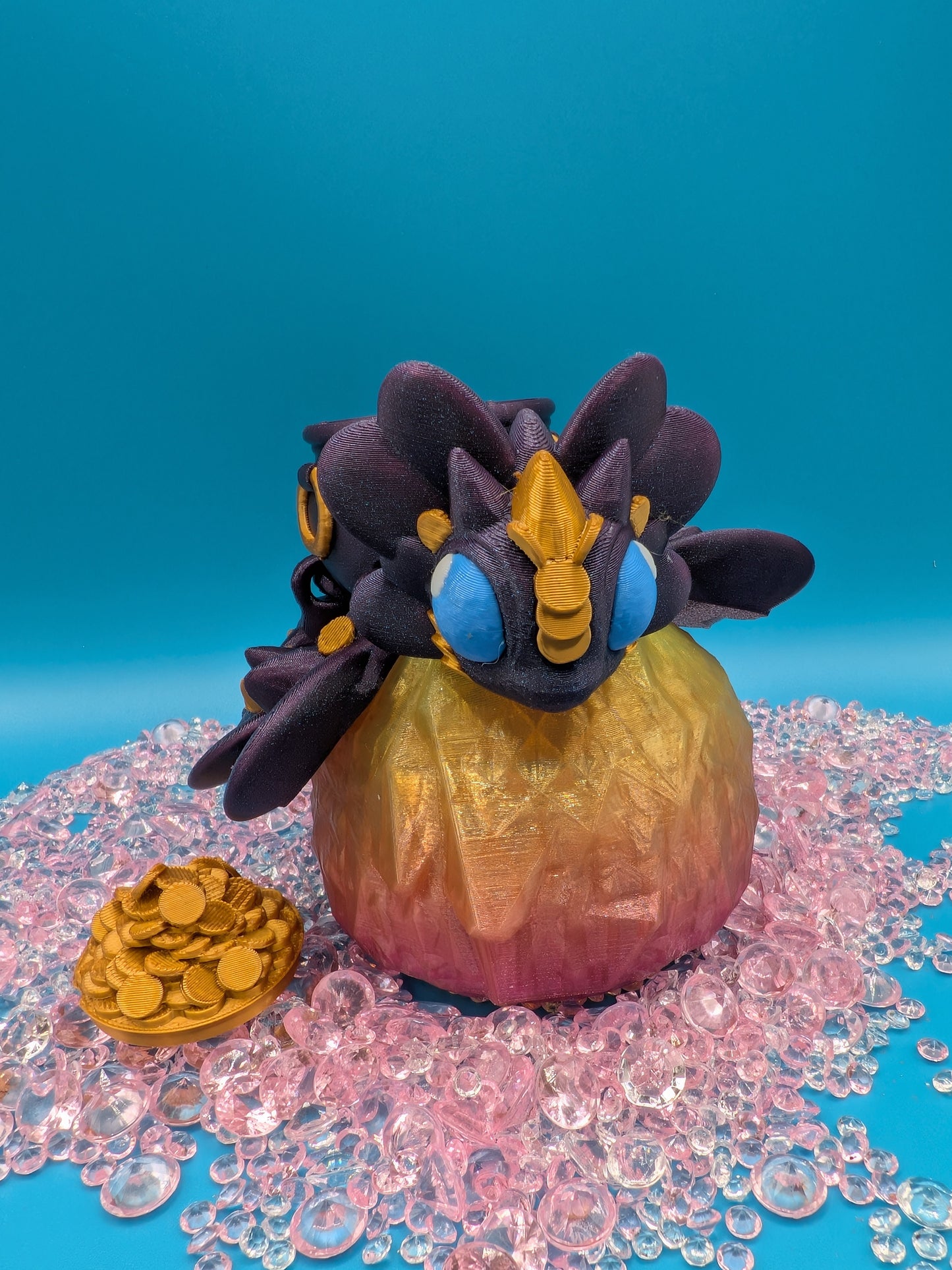 Lucky Coin Sea Turtle Trinket Box