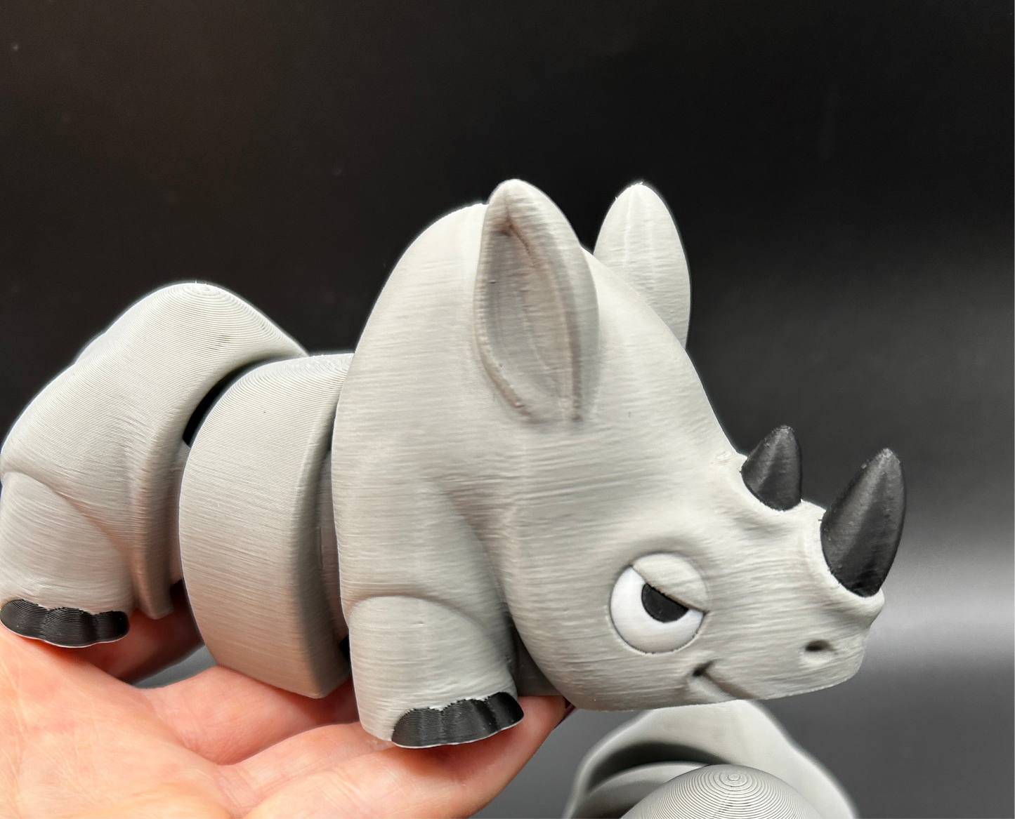 Rhino Articulated Figurine