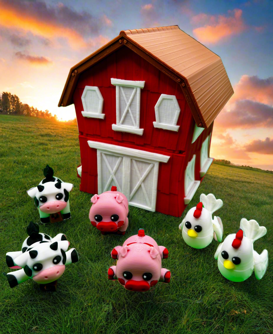 Farmhouse and Farm Animals