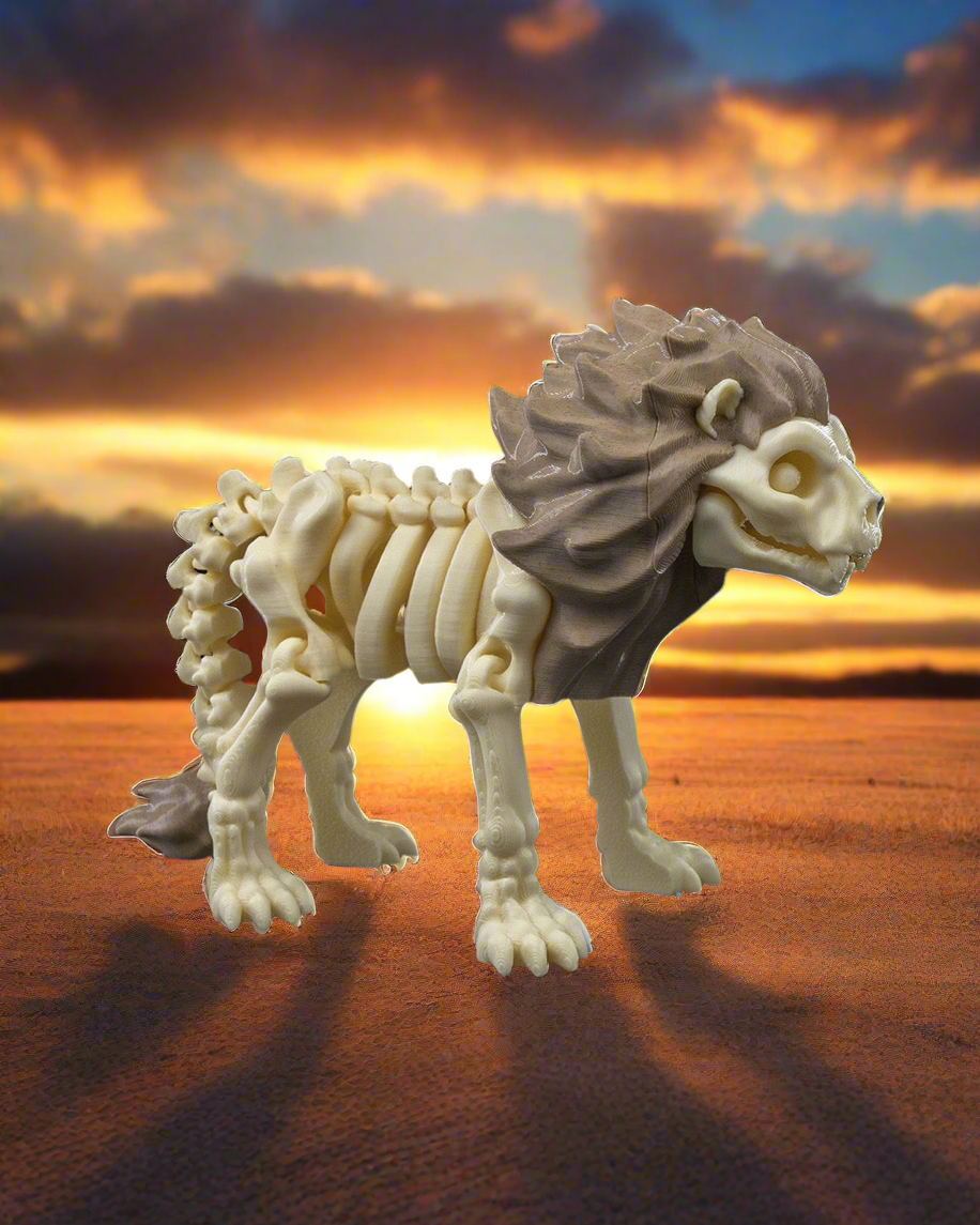 Skeleton Lion