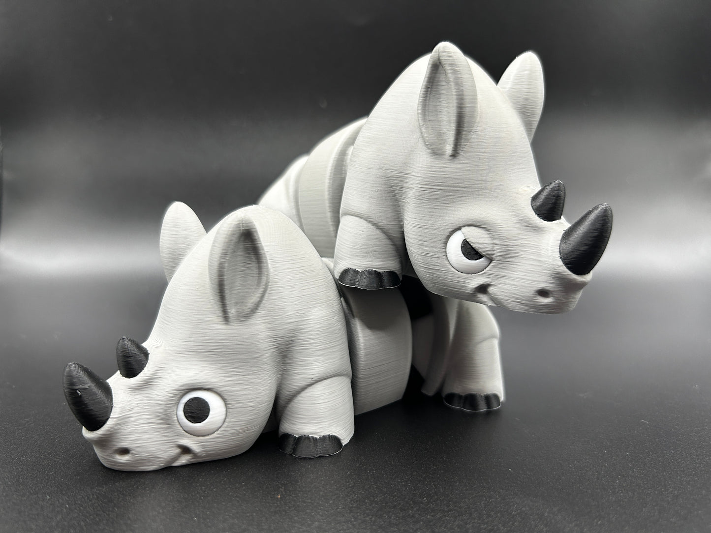 Rhino Articulated Figurine