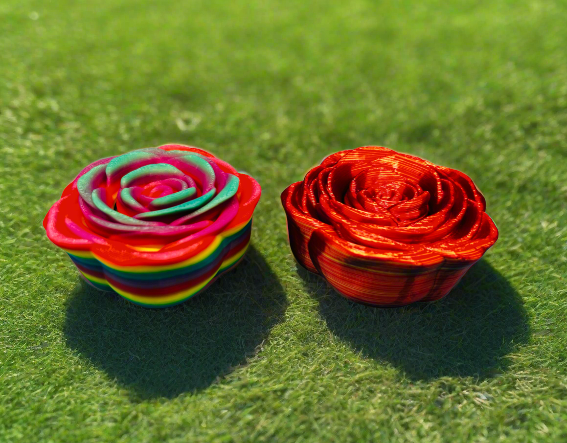Rose Flower Fidget Spinner
