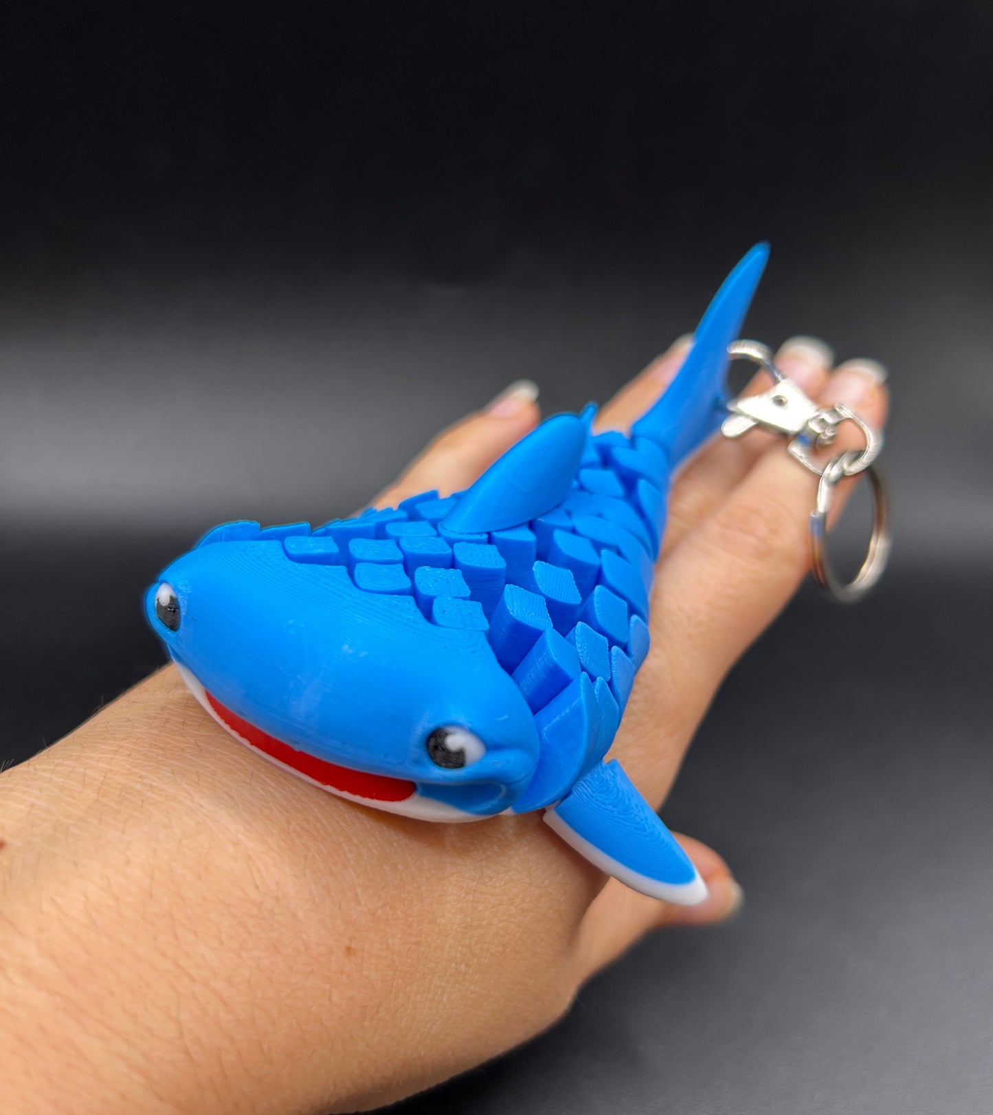 Mark, the Whale Shark Keyring & Fidget Toy