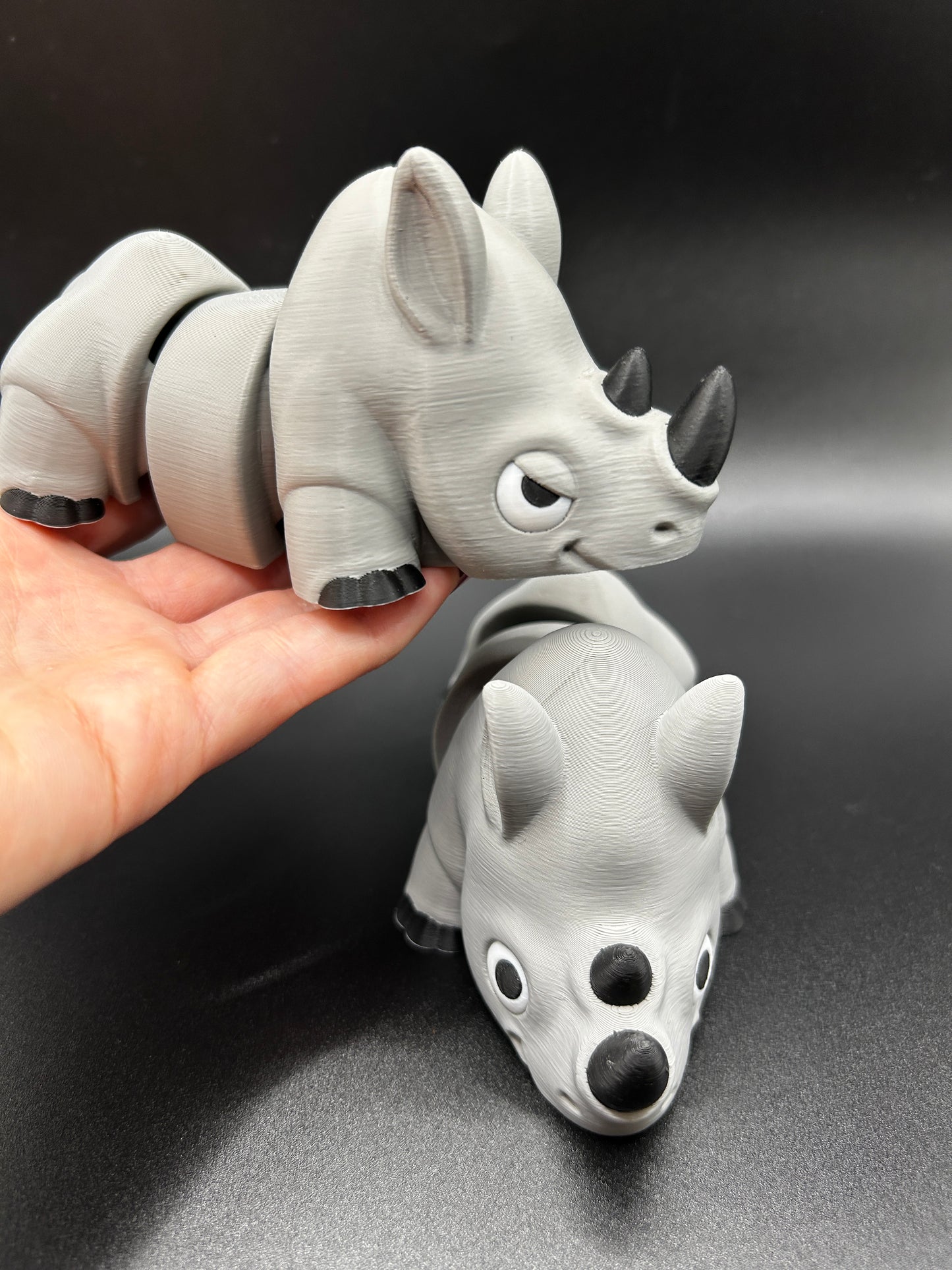 Rhino Articulated Figurine