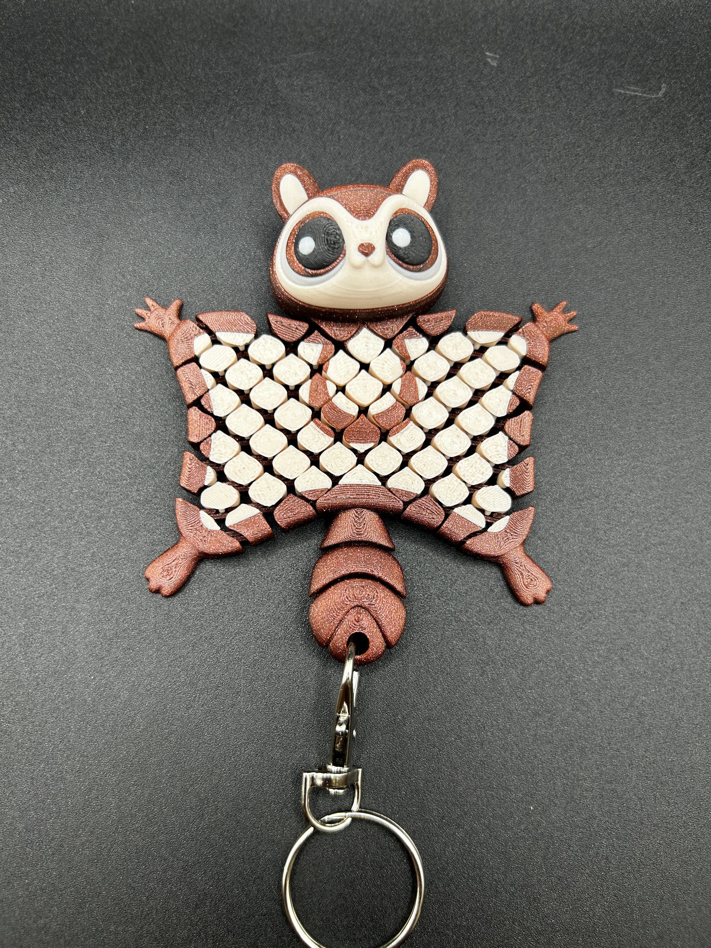 Merle the Flying Squirrel, Keyring & Fidget Toy