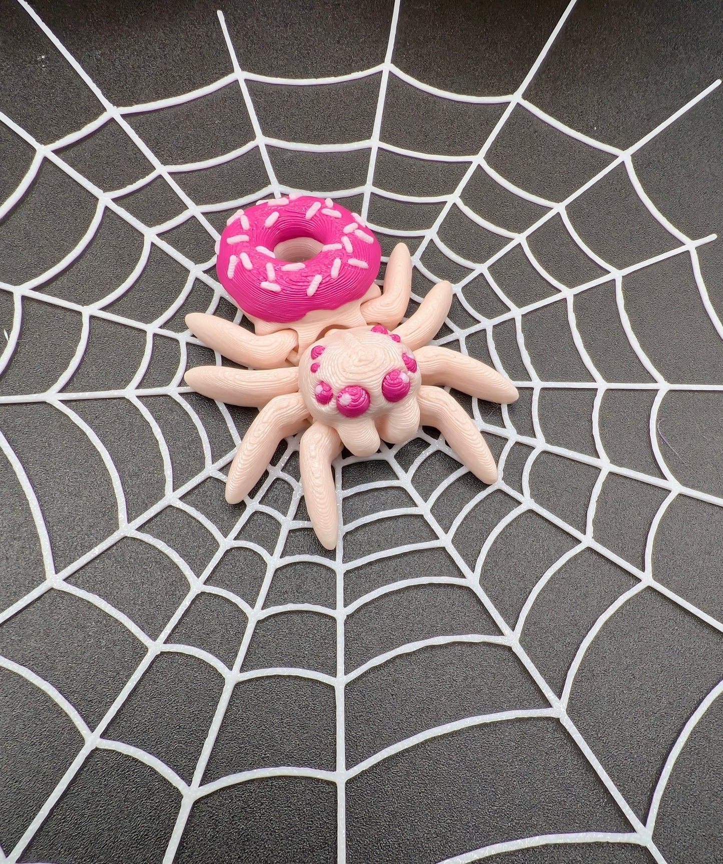Cute Articulated Spiders 3D Printed High Quality Fidget Toy Collection