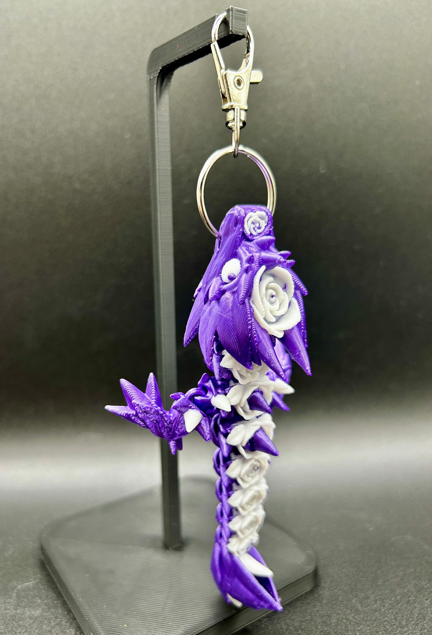 Rose Dragon Tadling Keyring
