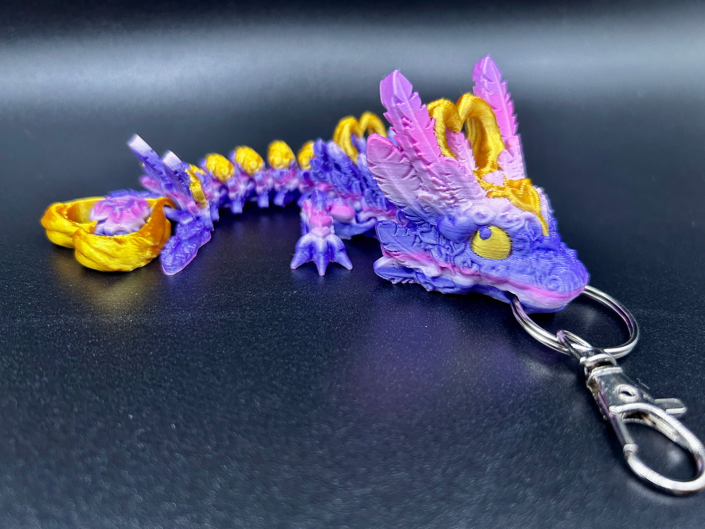Light Heart Dragon Tadling Keyring