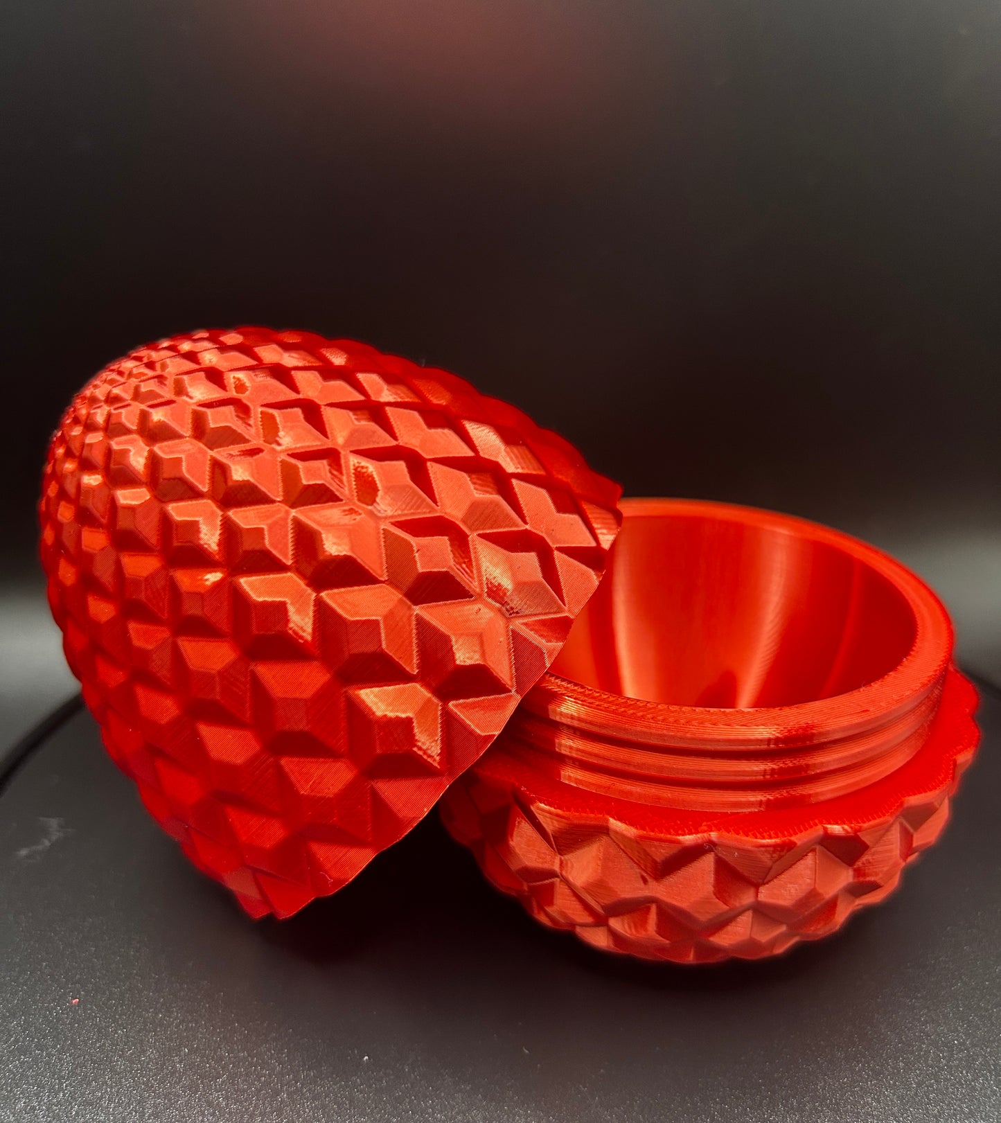 Silk Red Dragon Egg