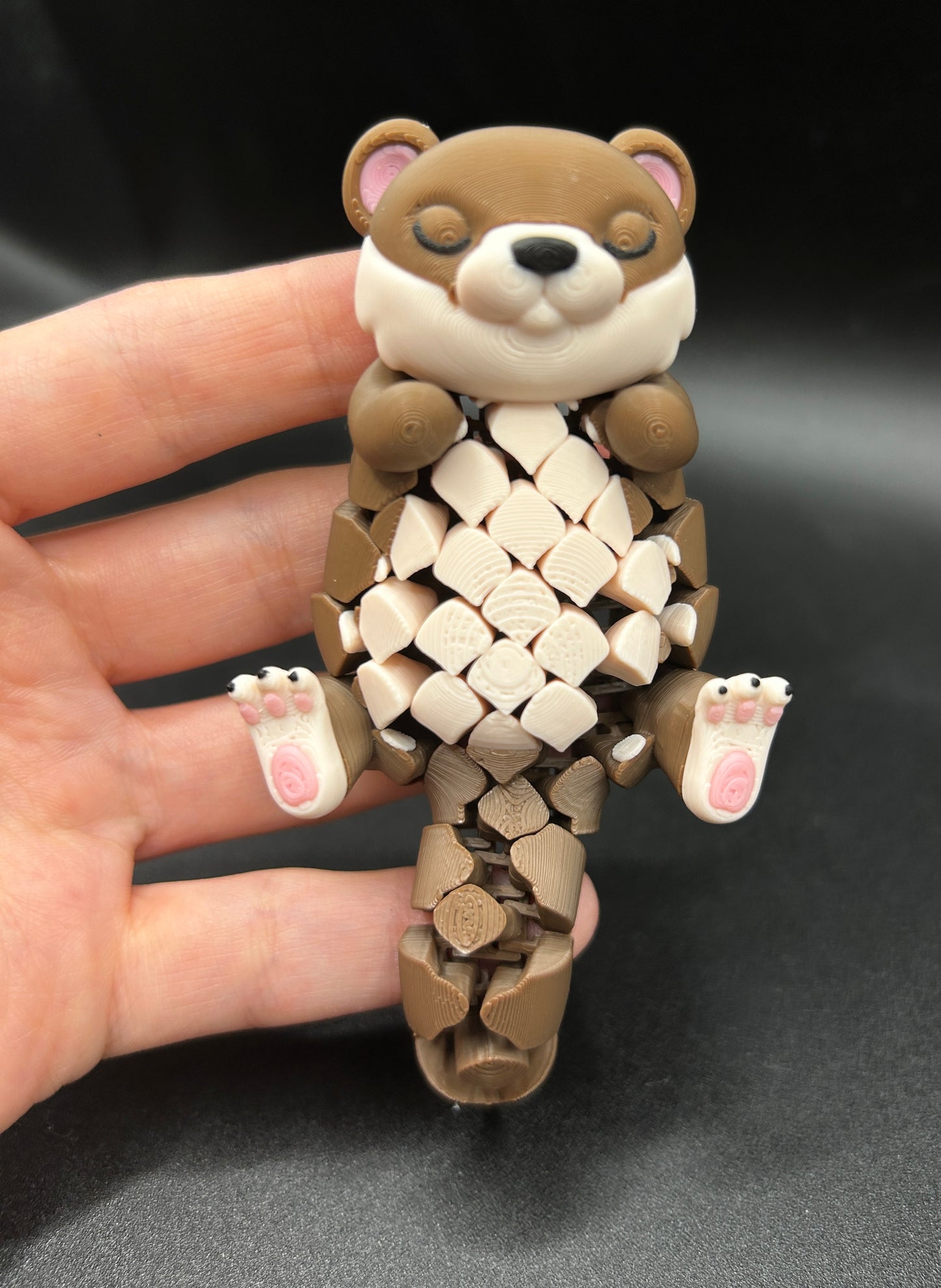 Dottie, the Otter Keyring & Fidget Toy