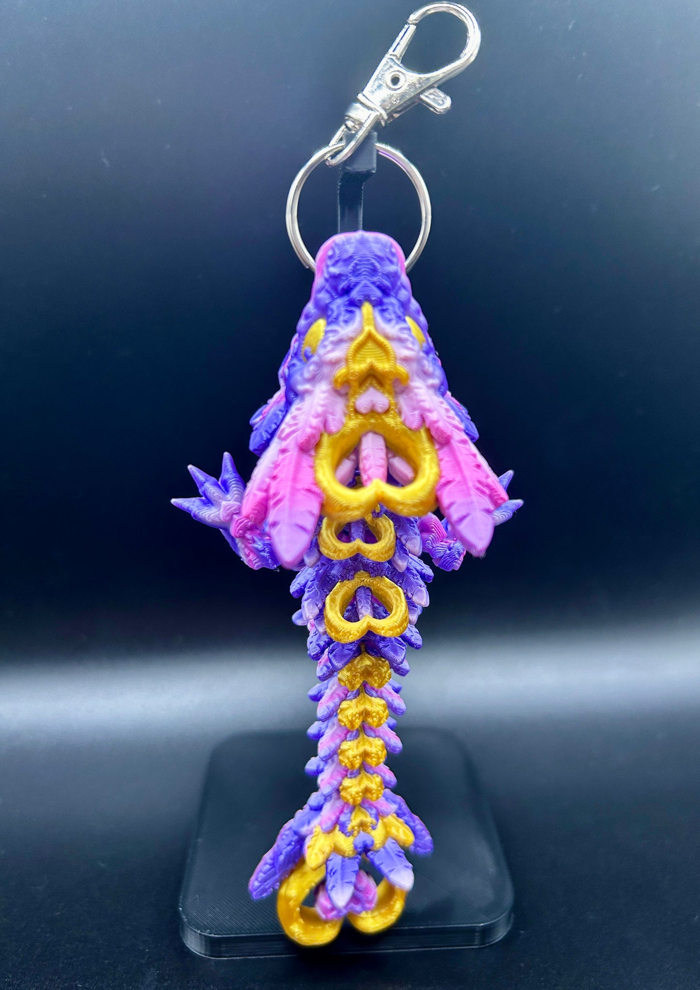 Light Heart Dragon Tadling Keyring