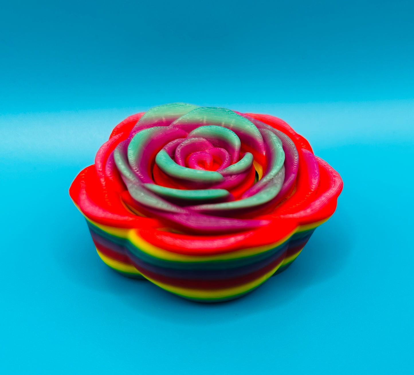 Rose Flower Fidget Spinner