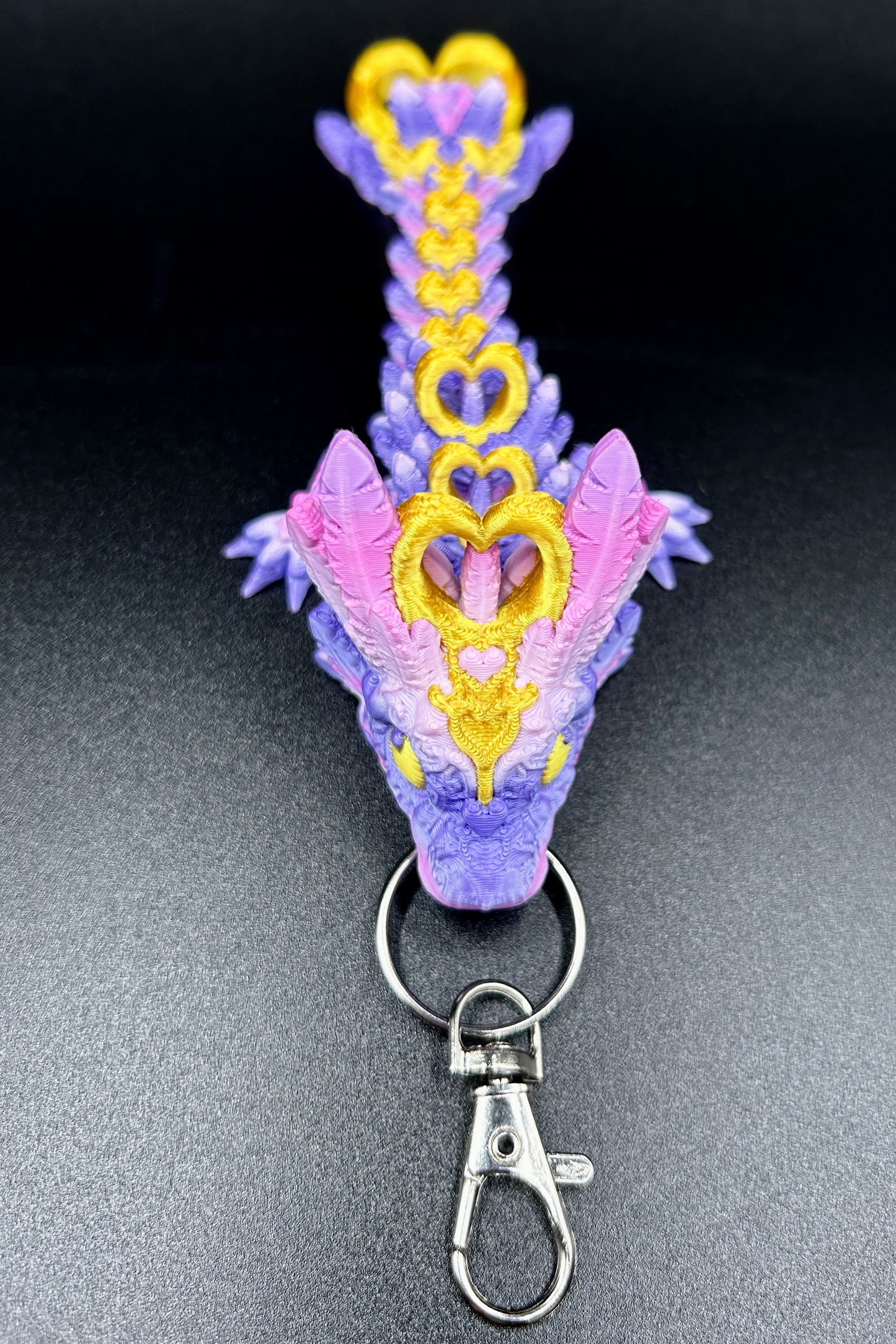 Light Heart Dragon Tadling Keyring