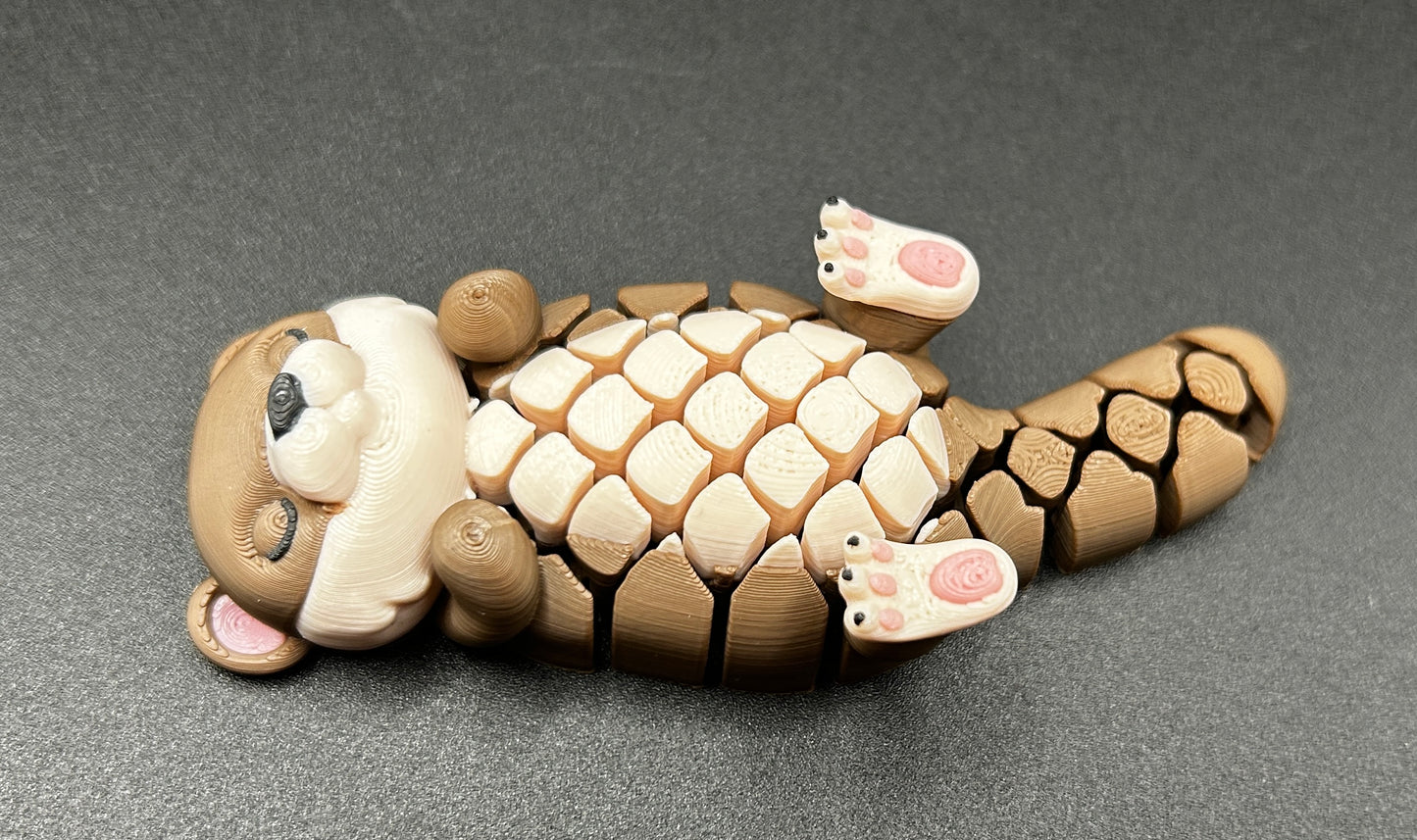 Dottie, the Otter Keyring & Fidget Toy