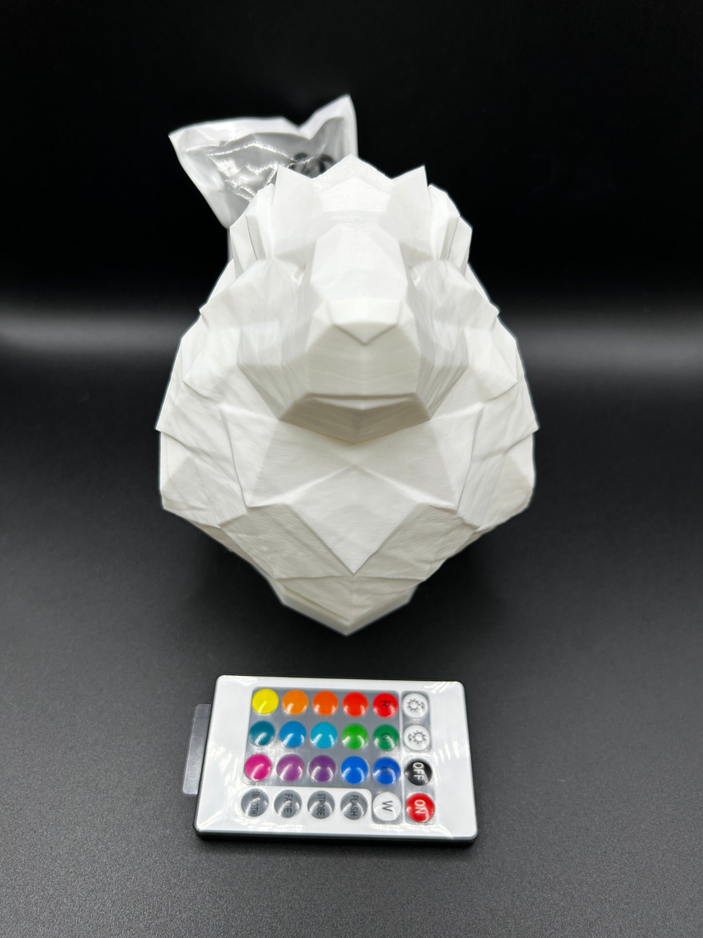 Lion Lamp with RGB Light & Controller