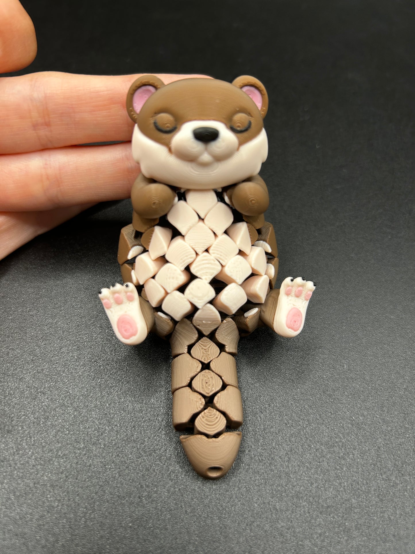 Dottie, the Otter Keyring & Fidget Toy