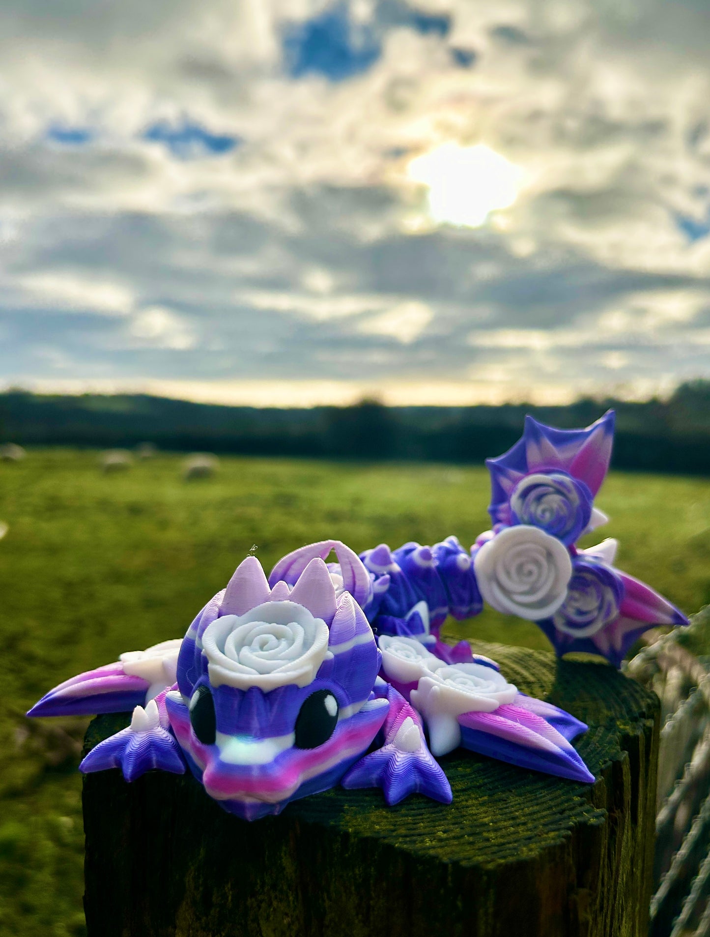 Baby Winged Rose Dragon
