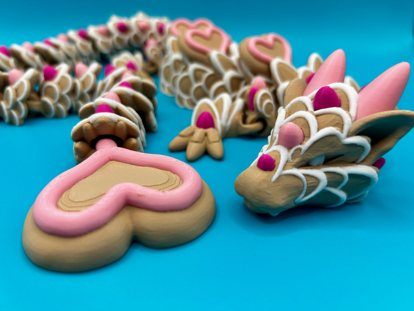 Love Heart Cookie Dragon
