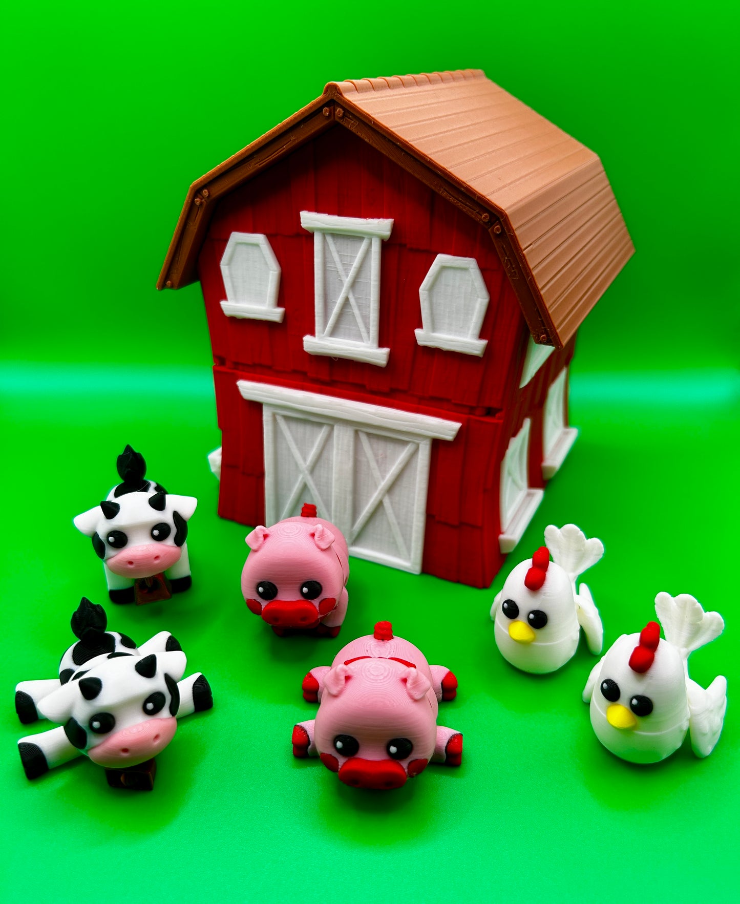 Farmhouse and Farm Animals