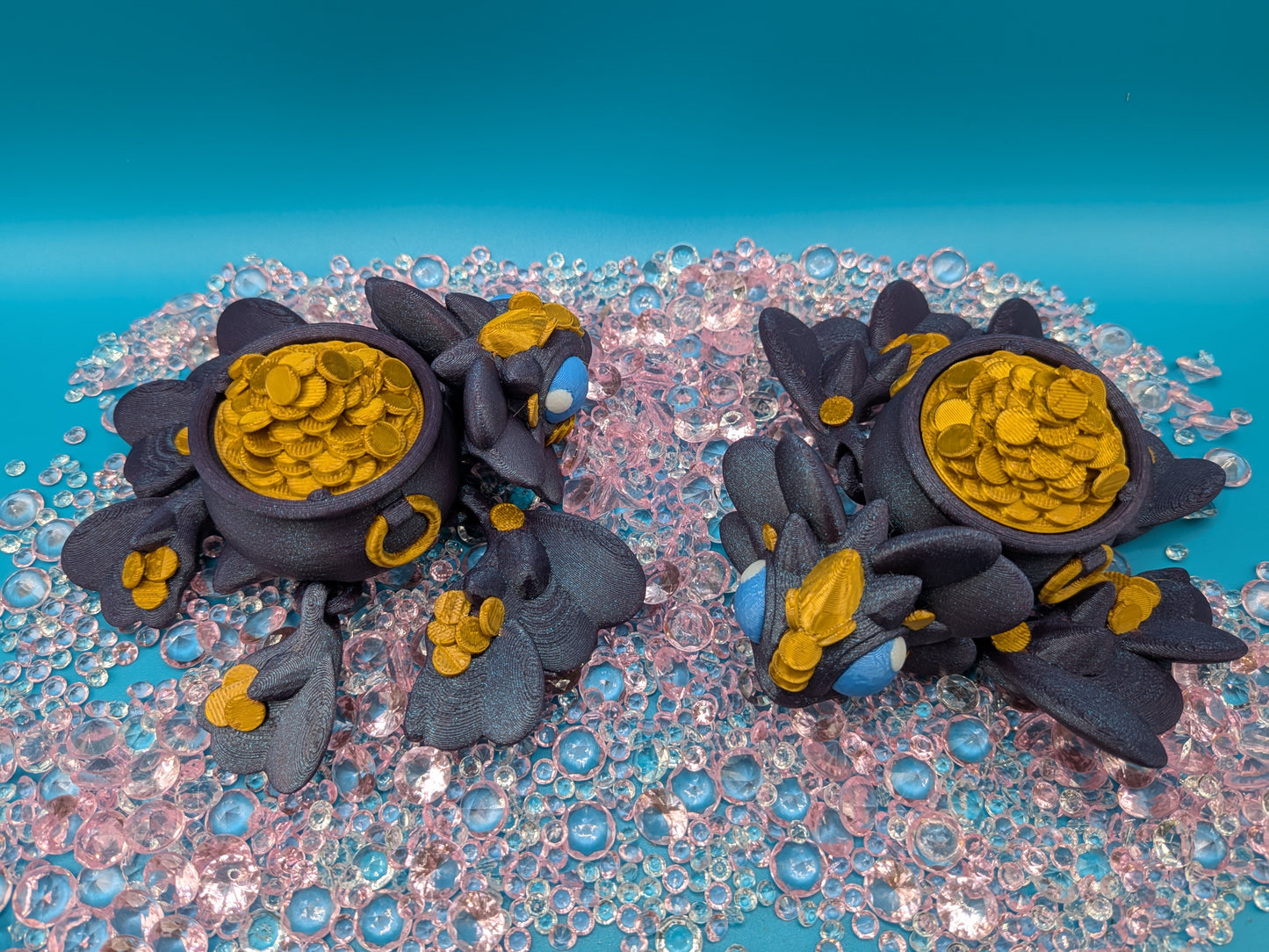 Lucky Coin Sea Turtle Trinket Box
