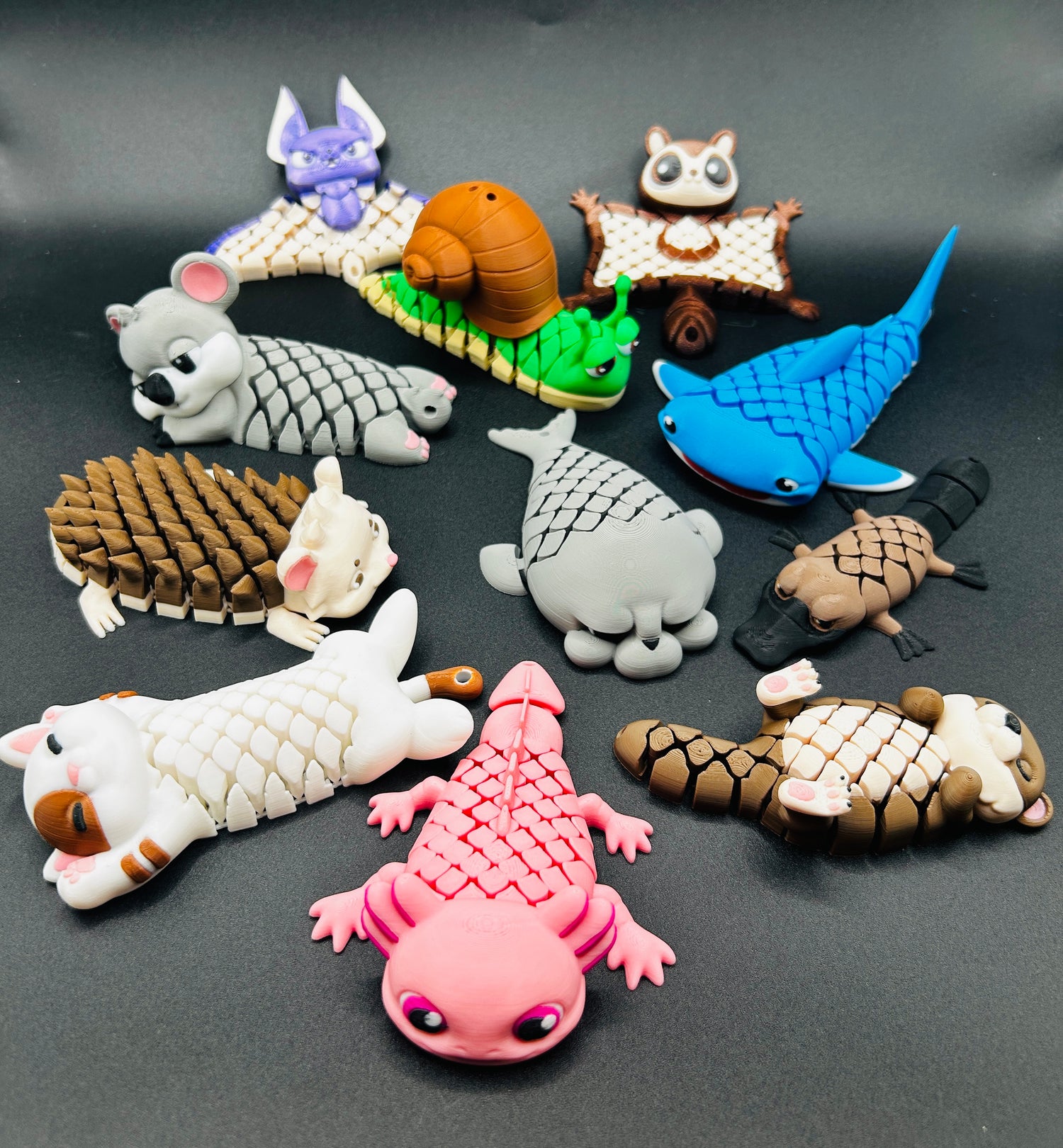 Mesh Buddies Keyrings - Fidget Toys