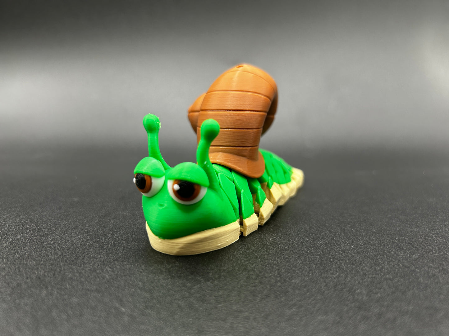 Abigail, the Snail Keyring & Fidget Toy