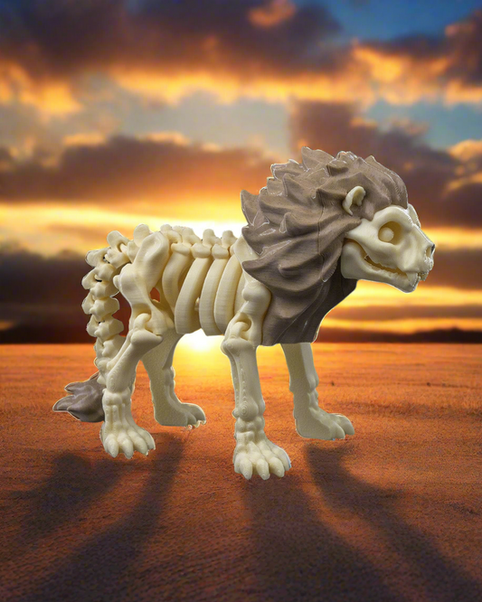 Skeleton Lion
