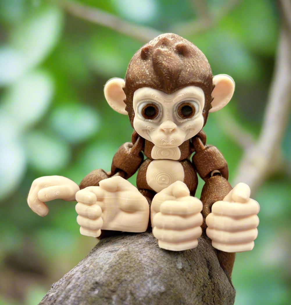 Chimp Insert Baby Chimp – Elzakai3D