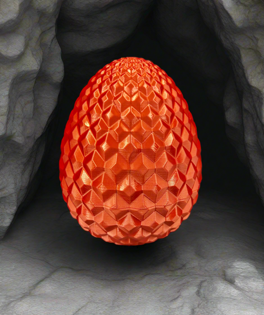 Silk Red Dragon Egg