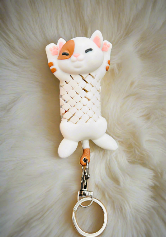 Pat, the Cat Keyring & Fidget Toy