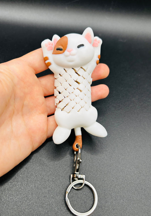 Pat, the Cat Keyring & Fidget Toy