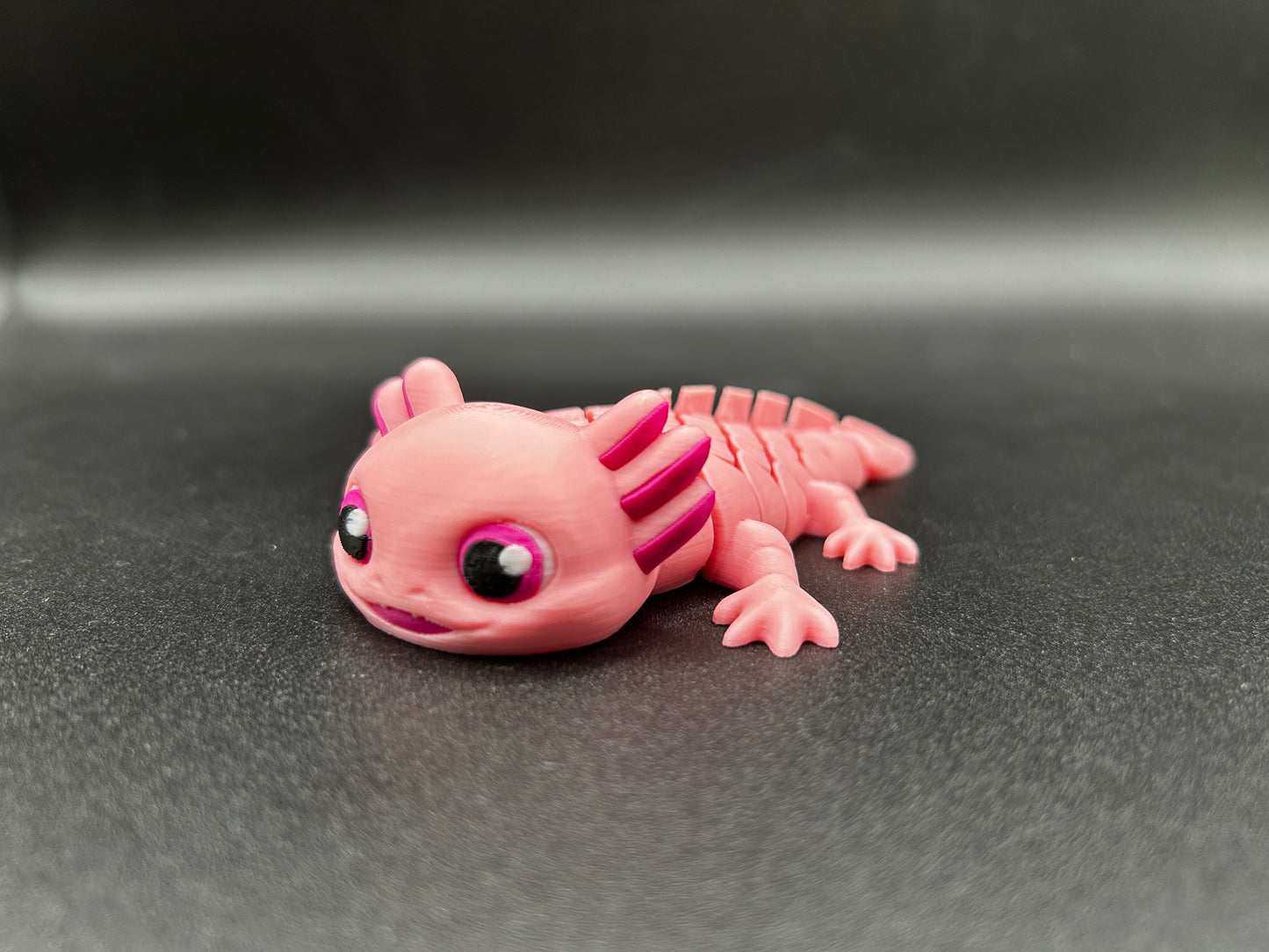 Ashley, the Axolotl Keychain & Fidget Toy